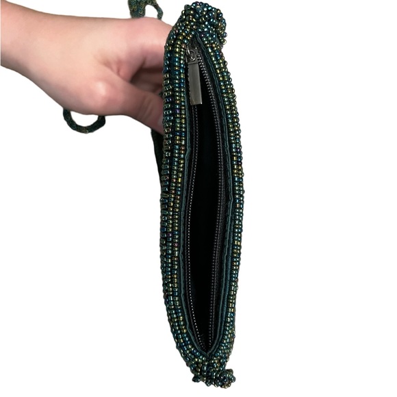 Vintage Beaded University of Florida Fighting Gator Logo Crossbody Purse - Picture 4 of 5